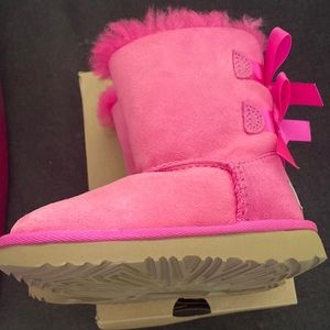 Ugg toddler girl boots size 8 brand new never been worn